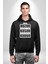 Ben Huzur Aradım, Sen Kusur Şimdi Bensiz Kudur Yazılı Kadın Erkek Siyah Kapüşonlu Sweatshirt Hoodie 2