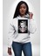 Anime Demon Slayer Kadın Erkek Beyaz Kapüşonlu Sweatshirt Hoodie 3