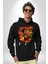 Donovan Mitchell Basketbol Karikatür Kadın Erkek Siyah Kapüşonlu Sweatshirt Hoodie 1
