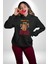 Evde Tek Başına Film Kadın Erkek Siyah Kapüşonlu Sweatshirt Hoodie 3