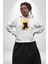 Baş Belası Teddy Kadın Erkek Beyaz Kapüşonlu Sweatshirt Hoodie 2