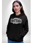 Sözün Bittiği Yerdeyim Kadın Erkek Siyah Kapüşonlu Sweatshirt Hoodie 2