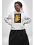 Zenitsu Agatsuma Anime Kadın Erkek Beyaz Kapüşonlu Sweatshirt Hoodie 3
