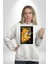 Zenitsu Agatsuma Anime Kadın Erkek Beyaz Kapüşonlu Sweatshirt Hoodie 5
