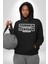 Pişmanlık Başka Perişan Olacaksın Yazılı Kadın Erkek Siyah Kapüşonlu Sweatshirt Hoodie 2