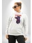 Kasuki Bakugo Anime Kadın Erkek Beyaz Kapüşonlu Sweatshirt Hoodie 1