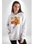 Lakers 24 Numara Basketbol Kadın Erkek Beyaz Kapüşonlu Sweatshirt Hoodie 4