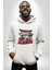 Japon Sokak Yarış Kralı Kadın Erkek Beyaz Kapüşonlu Sweatshirt Hoodie 2