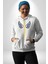 Uçan Hayaller Gökyüzünde Melek Kanatları Kadın Erkek Beyaz Kapüşonlu Sweatshirt Hoodie 5