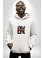 Hakim Xiyech Şampiyon Aslan Kadın Erkek Beyaz Kapüşonlu Sweatshirt Hoodie 5