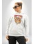 Beyin Yıkama Kadın Erkek Beyaz Kapüşonlu Sweatshirt Hoodie 4