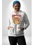 Beyin Yıkama Kadın Erkek Beyaz Kapüşonlu Sweatshirt Hoodie 5