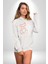 Yükseliş Için Kendin Ol Kadın Erkek Beyaz Kapüşonlu Sweatshirt Hoodie 5
