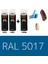 2 Adet Sprey+1 Adet Vernik Taşıma Mavi RAL-5017 Sprey Boya Seti 400 Ml+Zımpara+Kağıtbant+Eldiven 1