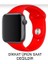 Apple Watch Serisi 1 2 3 4 5 6 7 Se 8 Uyumlu Kordon 38MM/40MM/41MM Jel Silikon Spor Kayış 2