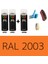 2 Adet Sprey+1 Adet Vernik Pastel Turuncu RAL-2003 Sprey Boya Seti 400 Ml+Zımpara+Kağıtbant+Eldiven 1