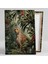 Yeşil Orman Içindeki Kaplan Kızılcık Meyveleri Hayvan Dikey Kanvas Tablo 2