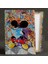 Tuvalette Gazete Okuyan Mickey Mouse Grafitti Sokak Sanato Pop Art Dikey Kanvas Tablo 2