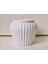 Oluklu Huni 5,8cm Tealight Mumluk Silikon Kalıp K-1350, Kokulu Taş Alçı Mum Kalıbı 4