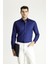 Uzun Kol Slim Fit Dar Kesim Pamuklu Non Iron Saten Klasik Gömlek 2