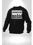 Söylediklerimden Sorumluyum Anladıklarınızdan Değil Yazılı Kadın Erkek Siyah Sweatshirt 2