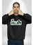 Ufo Gören Masum Köylü Yazılı Kadın Erkek Siyah Sweatshirt 3