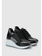 Siyah Deri Kadın Sneaker 2