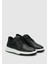Siyah Deri Erkek Sneaker 2