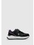 Siyah Deri Kız Çocuk Sneaker 1