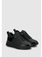 Siyah Deri Erkek Sneaker 2