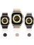 Apple Watch 10 Uyumlu Örgü Dokulu Hafif Esnek Kolay Kullanımlı Nano Kumaş Akıllı Saat Kordon 2