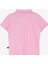 Düz Pembe Kadın Polo T-Shirt J4WG-TST7504 2