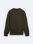 Signli Sıfır Yaka Uzun Kollu Yeşil Sweatshirt 2