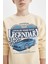 Erkek Çocuk Bisiklet Yaka Baskılı Kalın Sweatshirt D3051A824WN 4
