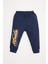 Erkek Bebek 2'li Takım Kapüşonlu Baskılı Sweatshirt Beli Lastikli Jogger Eşofman Altı D5824A524WN 2