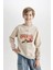 Erkek Çocuk Marvel Comics Bisiklet Yaka Kalın Sweatshirt D6741A824WN 3