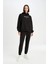 Oversize Fit Kapüşonlu Baskılı Kalın Sweatshirt Kumaşı Casual SWEATSHIRT D5293AX24AU 1