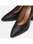 01AYH293920A100 HAKIKI Deri Siyah Kadın Stiletto 4