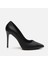 Hakiki Deri Siyah Kadın Stiletto 1