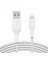 Örgülü Lightning Kablosu (Hızlı Şarj Lightning - USB Kablosu) Mfi Sertifikalı Şarj Kablosu, Örgülü Lightning Kablosu (3m, Beyaz) 1