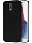 Moto G4 Plus Uyumlu Sert Rubber Silikon Kılıf (Siyah) 1