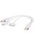 SL-IP59 USB To Iphone4/lightning+Note3 Micro 5pin Çevirici Kablo 1