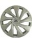 Renault Toros Uyumlu 4 Adet Kırılmaz Jant Kapağı 14" Inç (Logo Hediyeli) 1