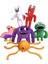 Gökkuşağı Miyav 6 Pcs Gökkuşağı Miyav Banban Peluş Oyuncaklar Hayranlar ve Arkadaşlar Için Dolması Hayvan Peluş Çocuk Oyuncakları Doğum Günü Partisi Tatil Için Hediye Doğum Günü (6 (Yurt Dışından) 1