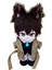 Sevimli Peluş Çocuk, 20 Cm/8 Inç Giydirme Çocuk, Anime Karakteri Yumuşak Doldurulmuş Çocuk, Anime Hayranları Için Koleksiyonluk Hediye (Dazai Osamu-B) (Yurt Dışından) 1