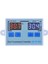 XK-W1088 Ac 110-220V Çift Dijital Göstergeli Termostat Sıcaklık Kontrol Cihazı 1500W 3
