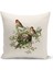 Flower/Vintage Serisi Çift Tarafı Dijital Baskılı 8'Li Kırlent Kılıfı Seti (Cushion Cover Set) 4
