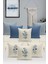 Flower/Vintage Serisi Çift Tarafı Dijital Baskılı 8'Li Kırlent Kılıfı Seti (Cushion Cover Set) 1