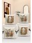 Flower/Vintage Serisi Çift Tarafı Dijital Baskılı 4'Lü Kırlent Kılıfı Seti (Cushion Cover Set) 1