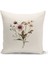 Flower/Vintage Serisi Çift Tarafı Dijital Baskılı 4'Lü Kırlent Kılıfı Seti (Cushion Cover Set) 2